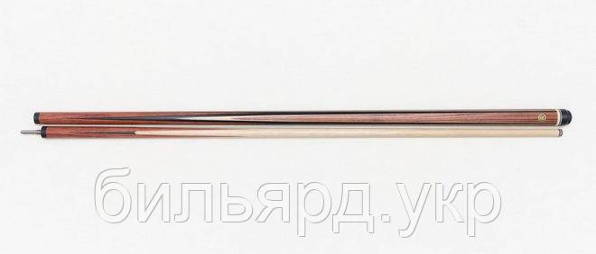 Більярдний кий Микола Рой Корона Стріла Палісандр Буа де Роз - Чорний граб, довгий запил, фото 1