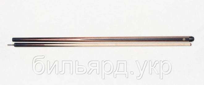 Більярдний кий Микола Рой Корона Стріла Чорний граб - Палісандр, довгий запіл, фото 1