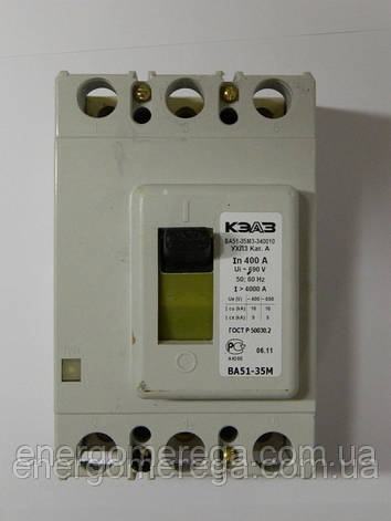 Автоматичний вимикач ВА 5135 320а, фото 1