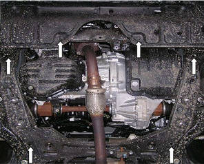 Захист двигуна Lexus RX (350) 2008-2015 (Лексус), фото 4
