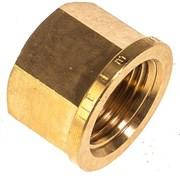 Заглушка 1" внутрішня різьба бронза