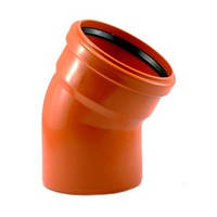 Коліно каналізаційне 50х67 мм