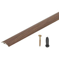 Поріг пластиковий ПВХ 32 мм, 09м Горіх