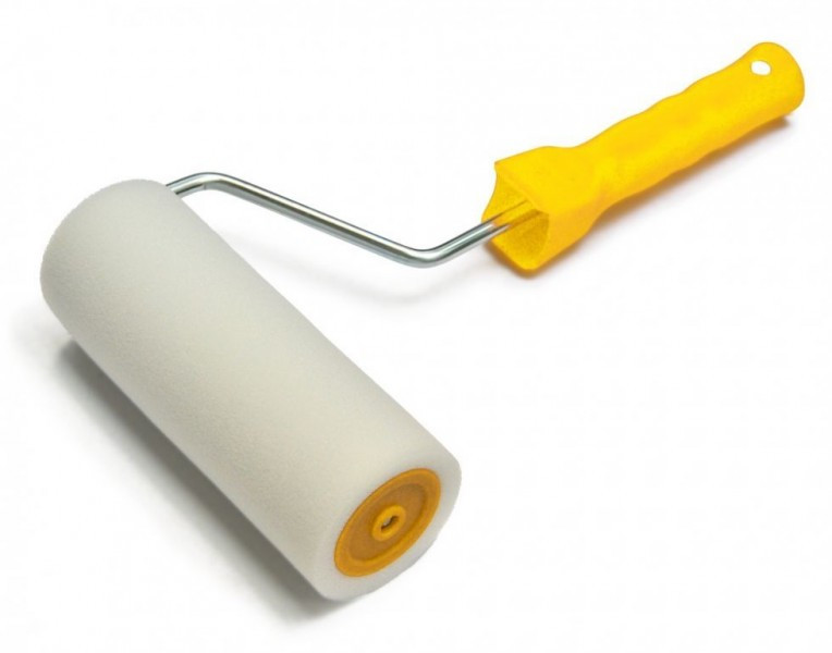 Валик Favorit поролоновий з ручкою 50x180 мм 6мм, фото 1