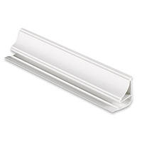 Профіль плінтус пластиковий білий 6м (На даний тип товару доставка Новою поштою не здійснюється)