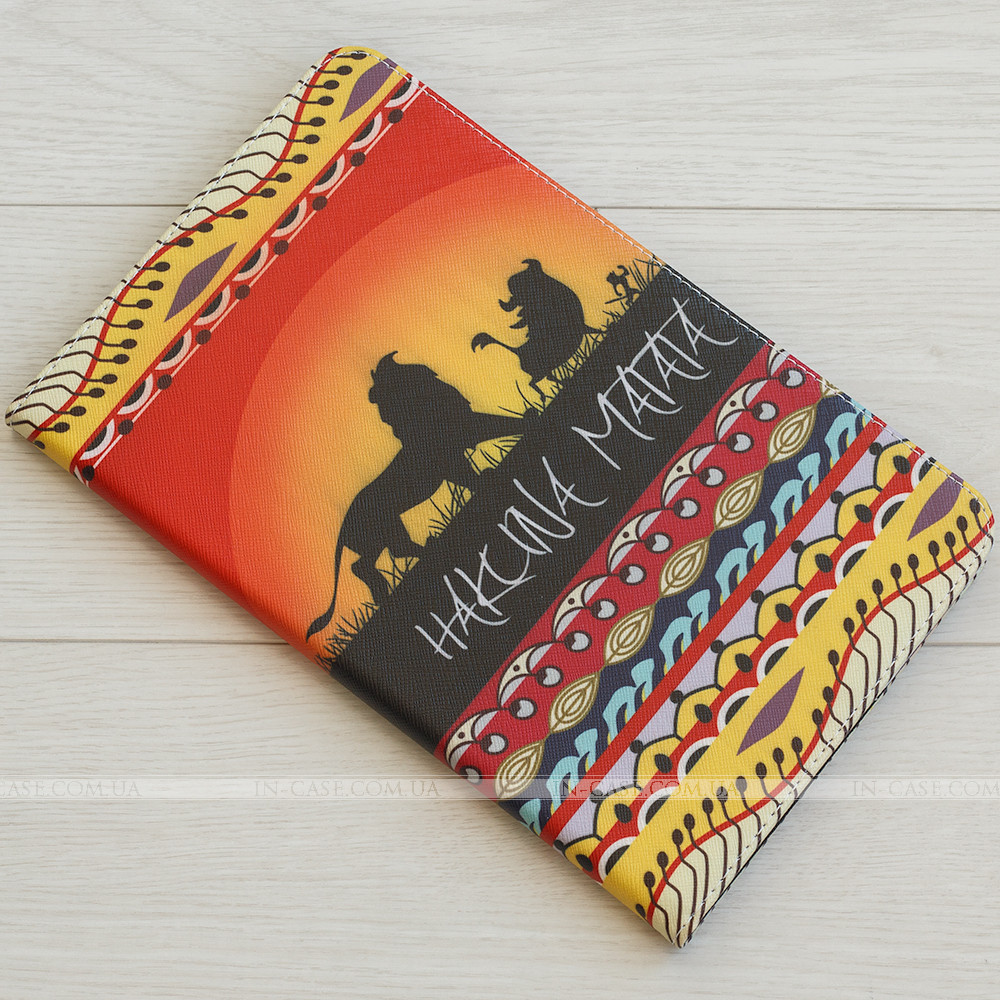 Чехол Classy Printed Stand для Samsung Galaxy Tab E 9.6 SM-T560, T561 Hakuna Matata