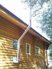 Димова труба 0,3 метра 0,5 мм AISI 304, фото 2