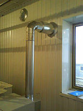 Коліно 90 з нержавіючої сталі 1 мм AISI 304, фото 3