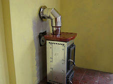 Коліно 90 з нержавіючої сталі 0,8 мм AISI 304, фото 2