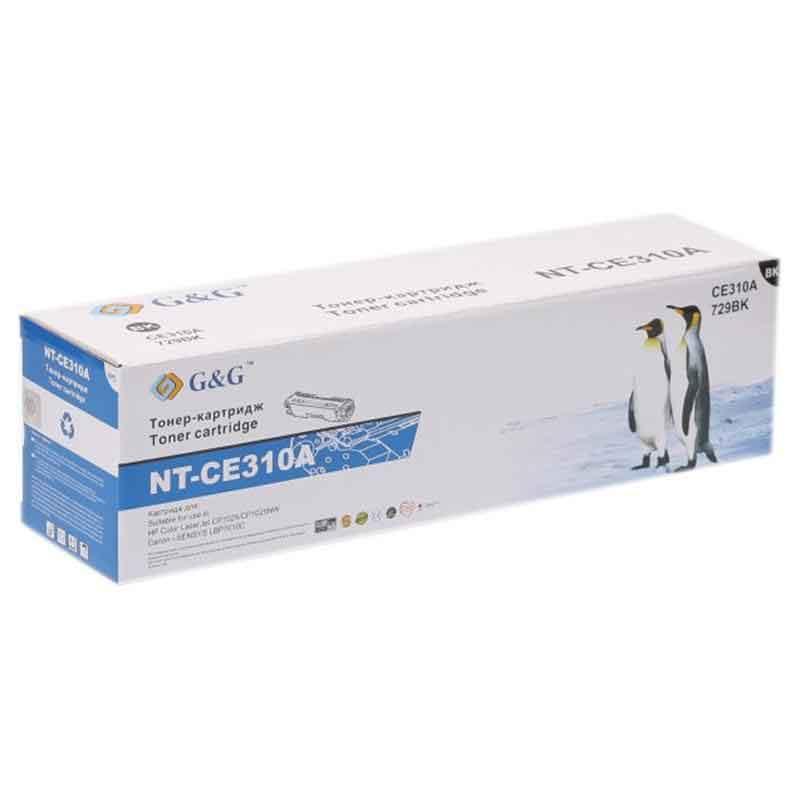 Картридж аналог HP CE310A Black для HP CP1025/ CP1025nw (G&G NT-CE310A)
