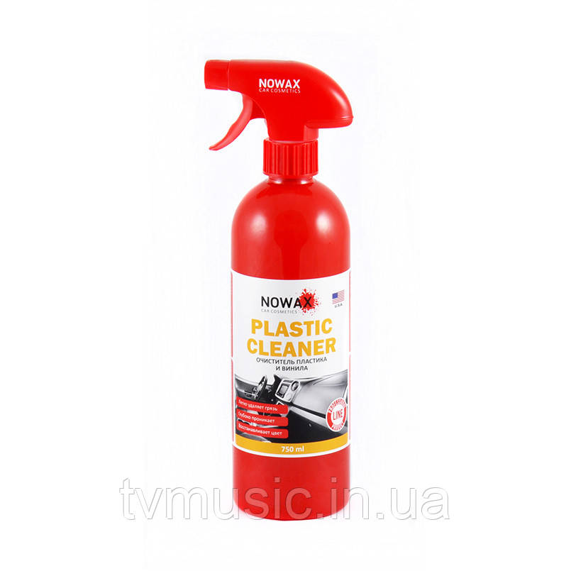 Очисник пластику та вінілу Nowax Plastic Cleaner 750 мл, фото 1