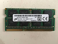 Память Micron 8Gb PC3L-12800S DDR3-1600 So Dimm 1.35v/1.5v (MT16KTF1G64HZ-1G6E1)