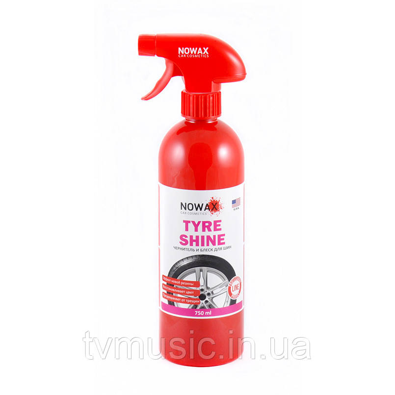 Блиск і очисник для шин Nowax Tyre Shine 750 мл