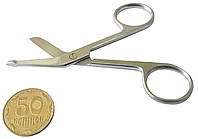 Ножницы для разрезания повязок с пуговкой 9 см (Н-14-3)