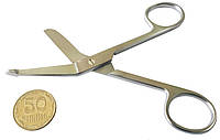 Ножницы для разрезания повязок с пуговкой 11 см (Н-14-2)