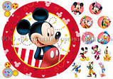 Друк їстівного фото — Ø21 см — Вафельний папір — Мікі Маус і його Друзі No11, фото 8