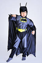 Бетмен 122-128. Карнавальний костюм для хлопчика напрокат
