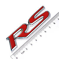 3D емблема "RS" червона, фото 6