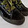 Жіночі оливкові кросівки кріпери маломірні woman's heel з велюру на шнурівці, фото 6