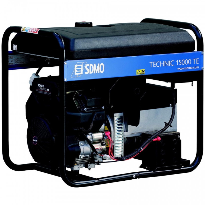 Генератор бензиновий SDMO Technic 15000 TE + MODYS (11,5 кВт), фото 1