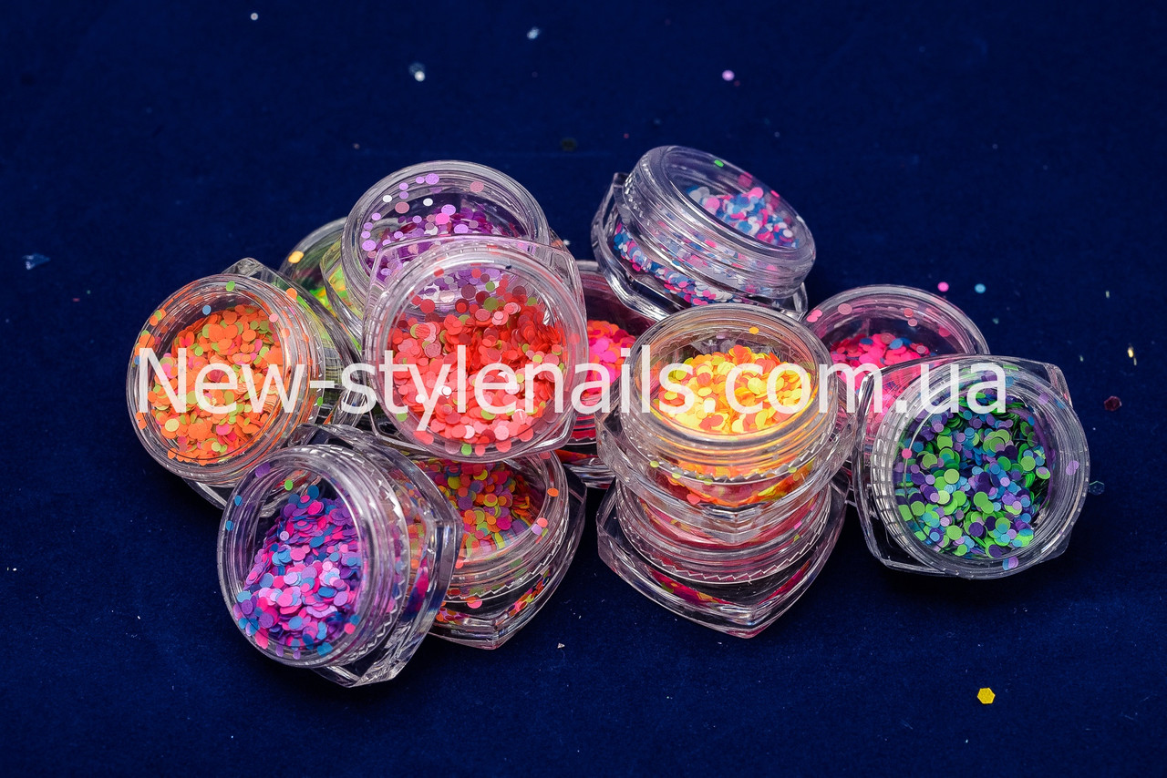 Набор для дизайна ногтей "Камифубики" 12 шт в пластиковом контейнере ...