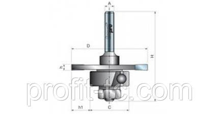 Фреза пазова Freud 63, фото 1