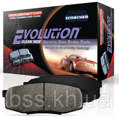 Колодки гальмівні задні кераміка POWERSTOP 16-1304 для Land Cruiser 200