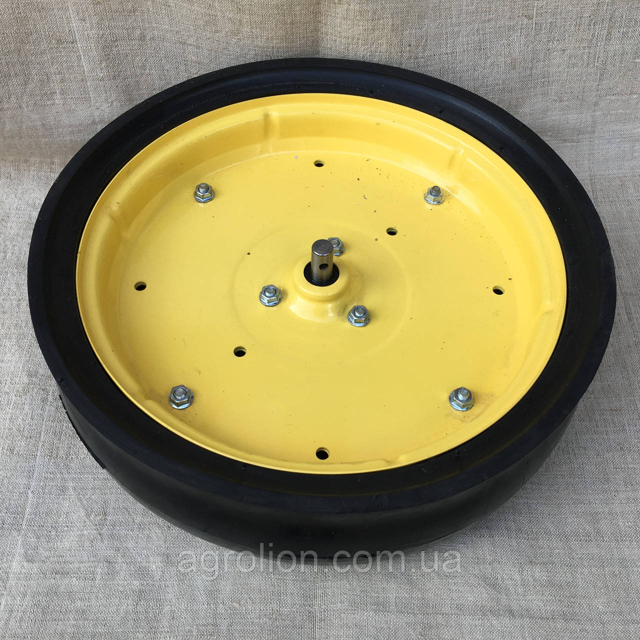 Колесо опорне в зборі 4,5" x 16"JohnDeere, AA3204, диск металевий з підш.885152