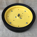 Колесо опорне в зборі 4,5” x 16”JohnDeere,  Kinze,  диск металевий з підш.885154, фото 6