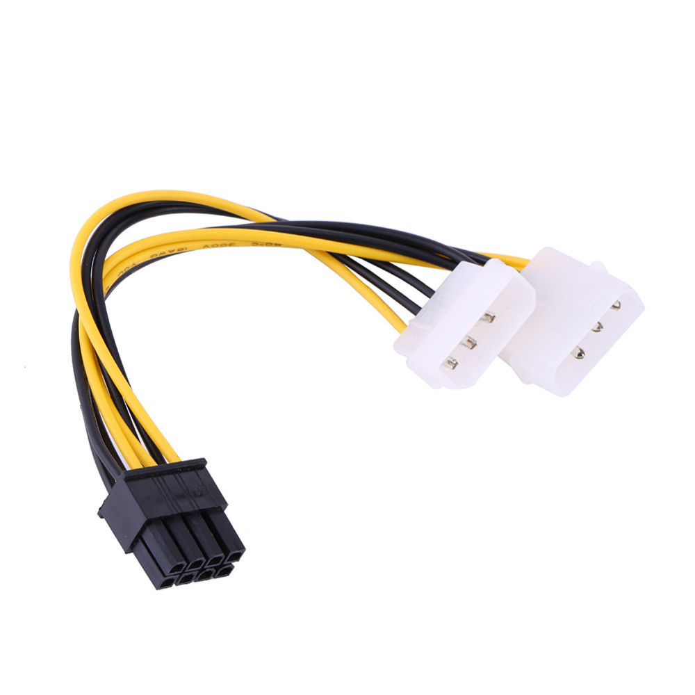 Кабель для відеокарт LP4 Molex IDE PCI-E 8 Pin 15 см