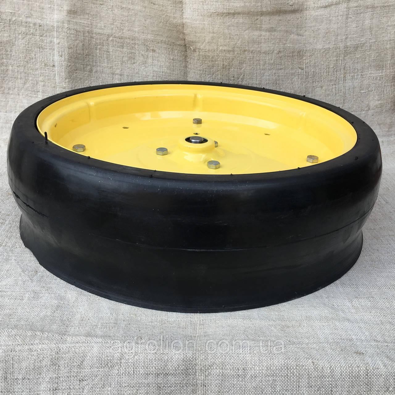 Колесо опорне в зборі 4,5” x 16”JohnDeere, Kinze,  диск  металевий  з підш.885152