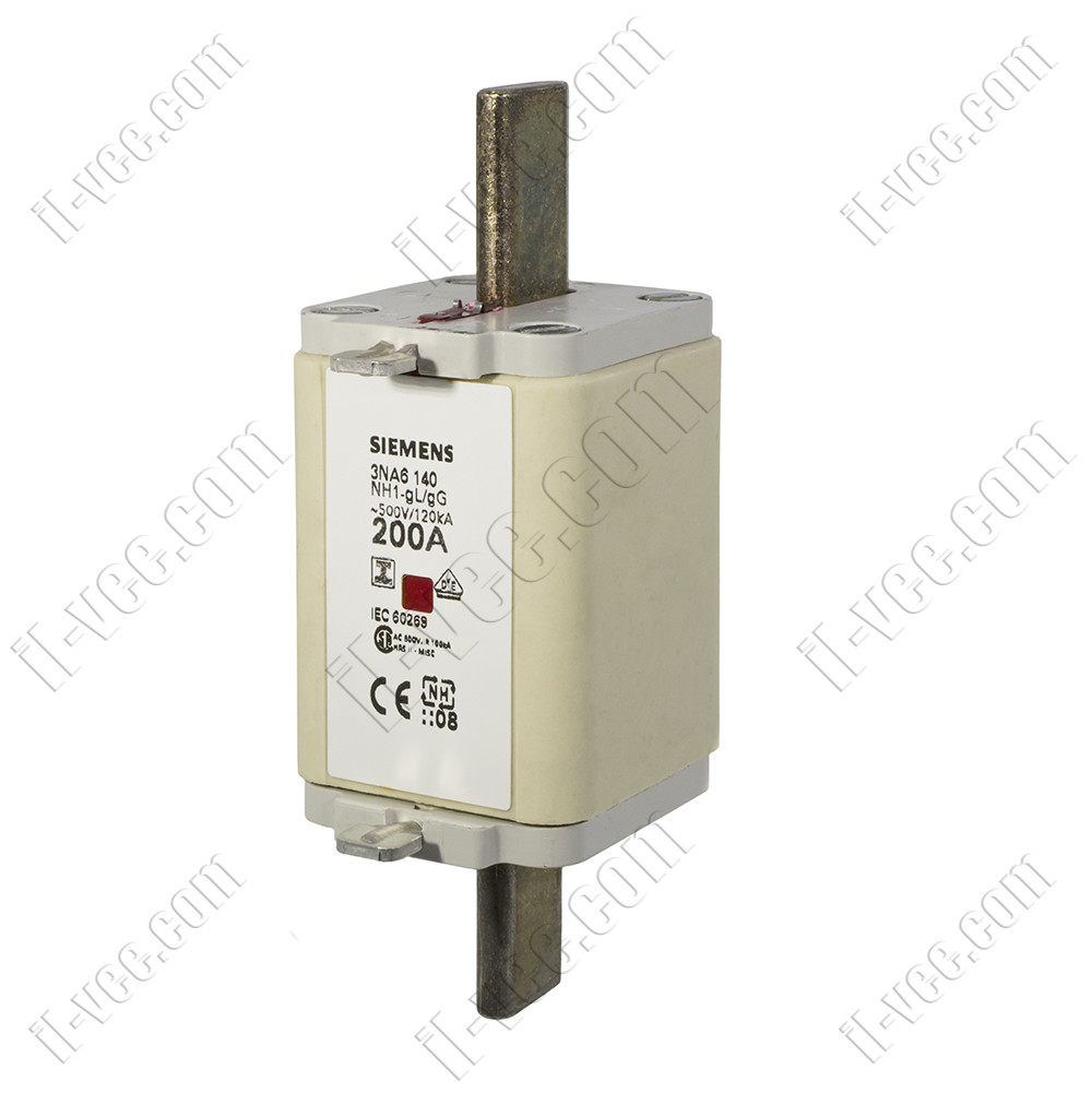 Запобіжник Siemens 3NA6140 NH1 200A gL/gG 500V