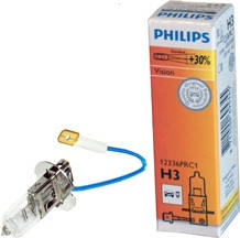 Лампочка PHILIPS 12V 55W +30% H3, фото 1