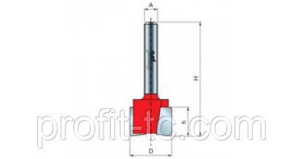 Фрези крайкові прямі для зняття фасок Freud 40, фото 1