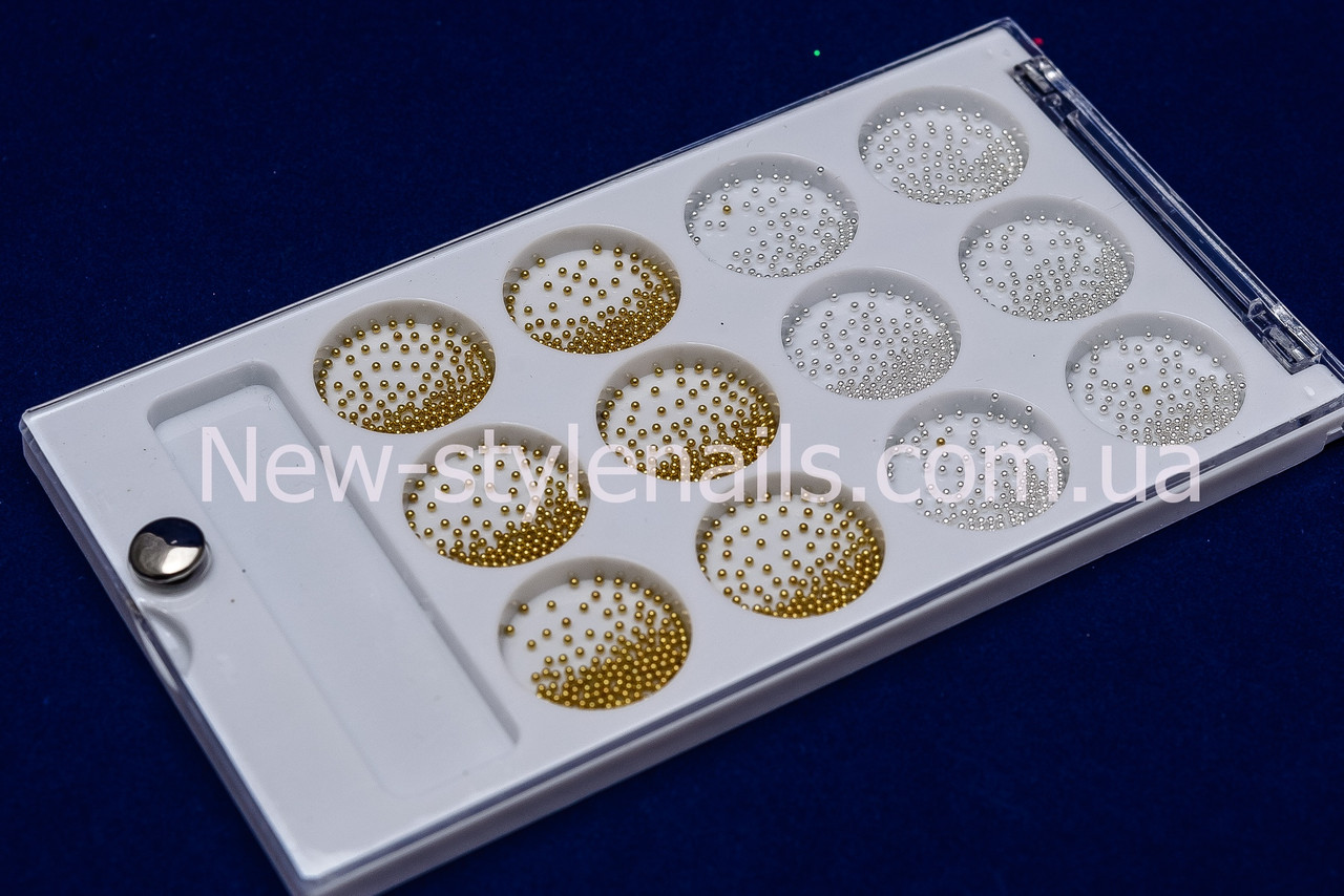 Набір бульонок, золото і срібло, фото 1