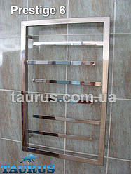 Сушарка для рушників Prestige 6/ Висота: 750 мм, Ширина: 500 мм. Квадратний профіль труб 30х30 + 20х10