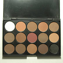 Палітра тіней МАС 15 кольорів (матові) (Уцінка, 1 - категорія)