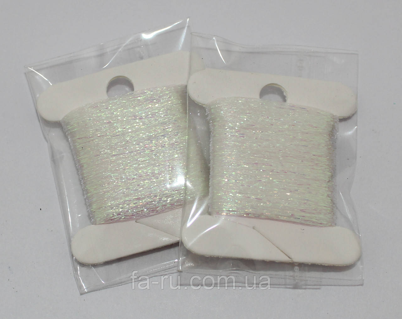 Люрекс Адель No01. Білий хамелеон 30 метрів, фото 1