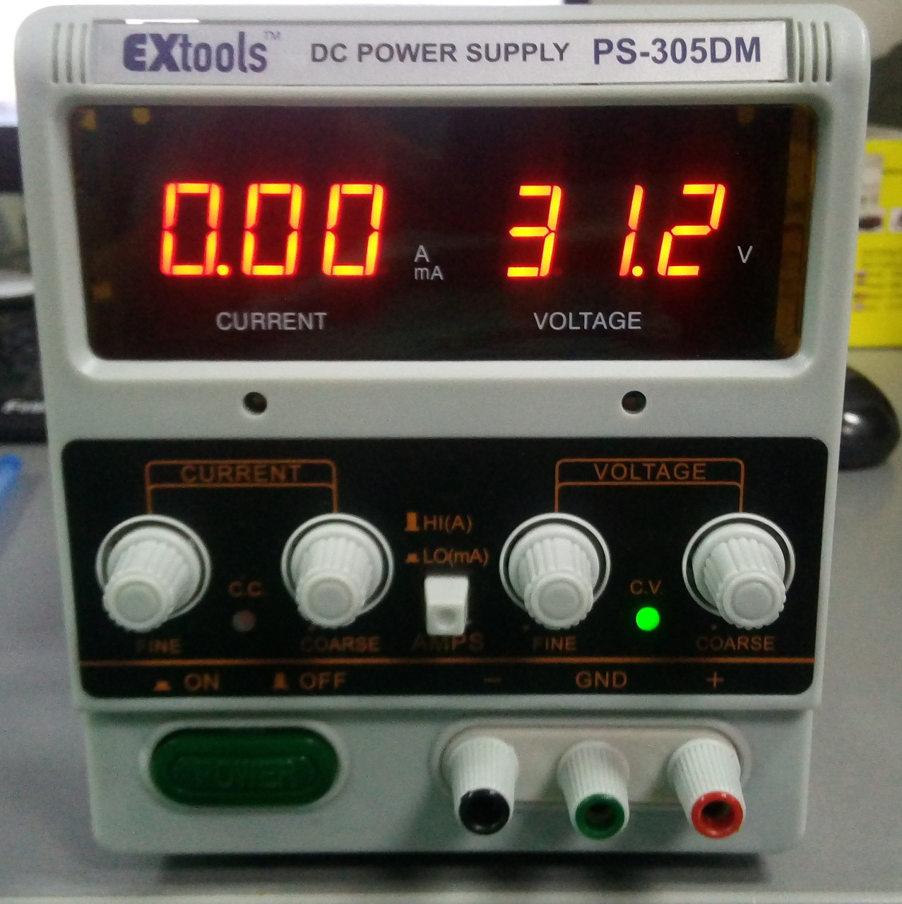 Лабораторный блок питания ExTools PS-305DM, 30В, 5А - фото 1 - id-p575620340