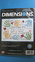 Набор для вышивания Dimensions 65011 Дедушке с бабушкой Grandparents Touch a Heart