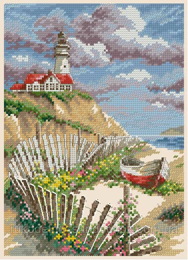 Набір для вишивання Dimensions 65021 Маяк Cliffside Beacon