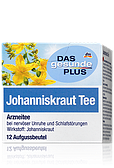 Органічний заспокійливий чай із звіробою Das gesunde Plus Johanniskraut