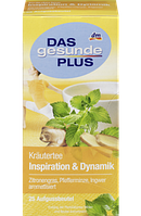 Органический зеленый чай Das gesunde Plus Inspiration & Dynamik