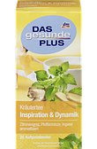 Органічний зелений чай Das gesunde Plus Inspiration & Dynamik 