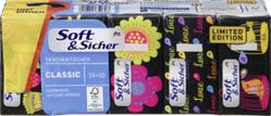 Паперові хустки Soft&Sicher, 15 x10 шт.
