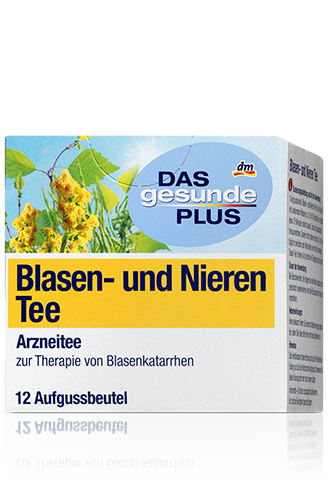Органічний трав'яний чай для лікування сечового міхура та нирок Das gesunde Plus Blasen — und Nieren