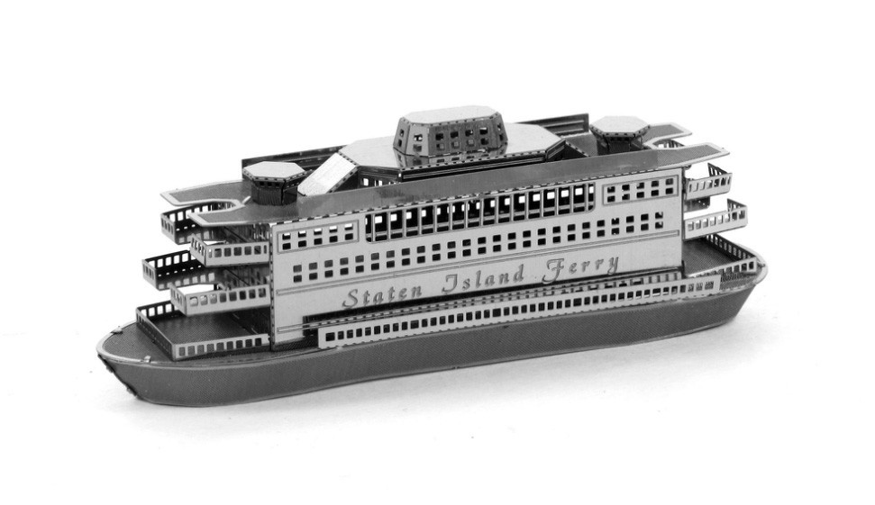 Об'ємна металева 3D модель Корабель Statem Island Ferry, фото 1