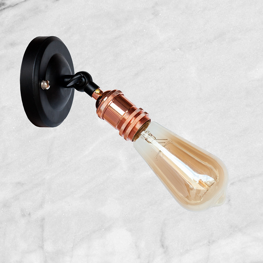 Бра кольору рожеве золото "Industrial Retro" (52-WA1106)