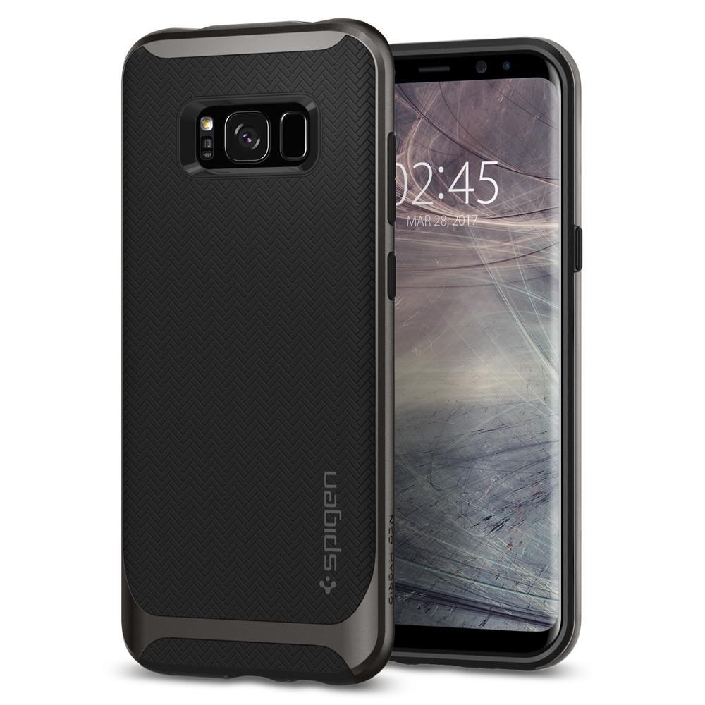 Чохол Spigen для Samsung Galaxy S8 Plus Neo Hybrid, Gunmetal (571CS21646)