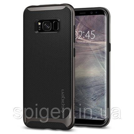Чохол Spigen для Samsung Galaxy S8 Plus Neo Hybrid, Gunmetal (571CS21646), фото 1